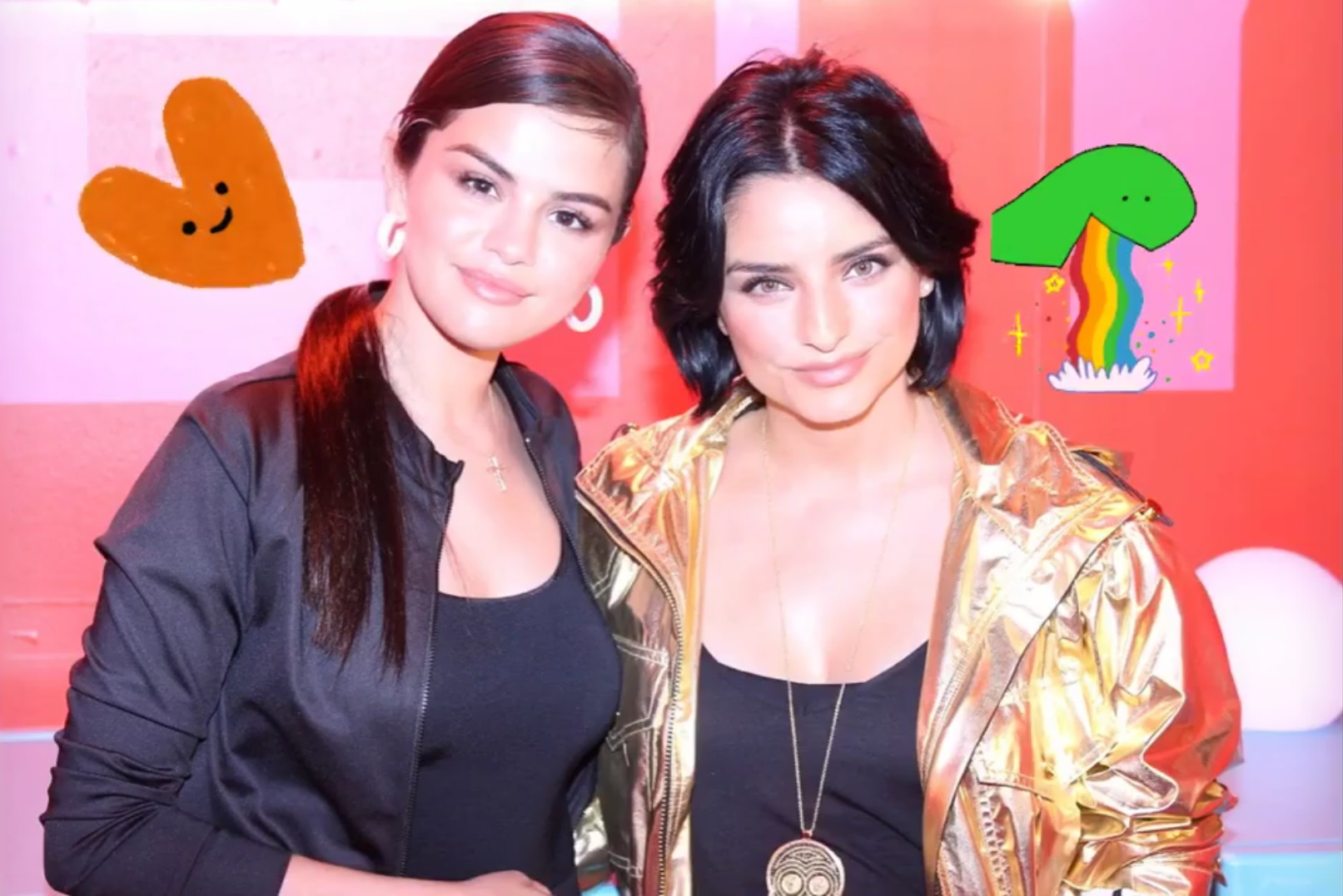 (Instagram) Selena Gomez y Aislinn Derbez