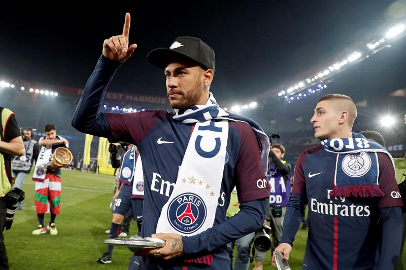 Neymar, delantero del París Saint-Germain (Reuters)