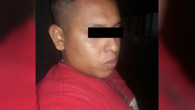 El detenido tiene 24 años de edad.