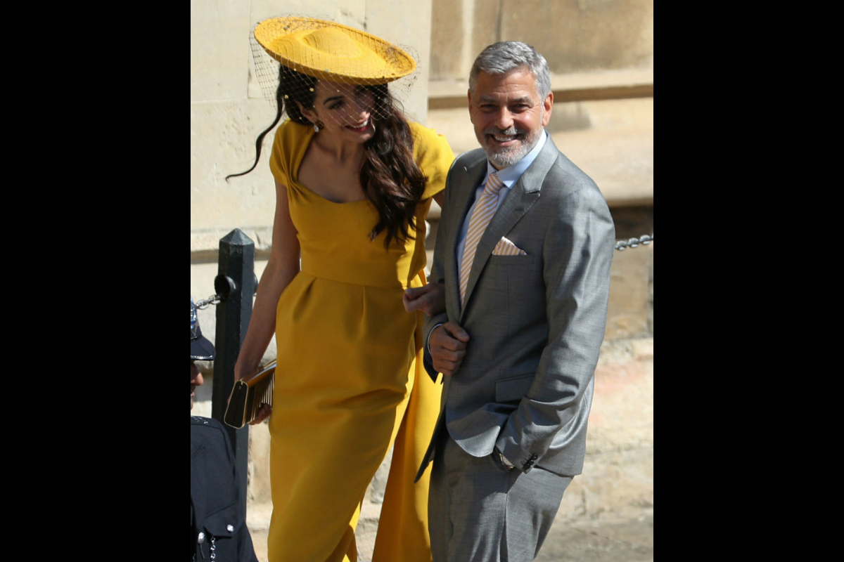 George y Amal Clooney. (Reuters)