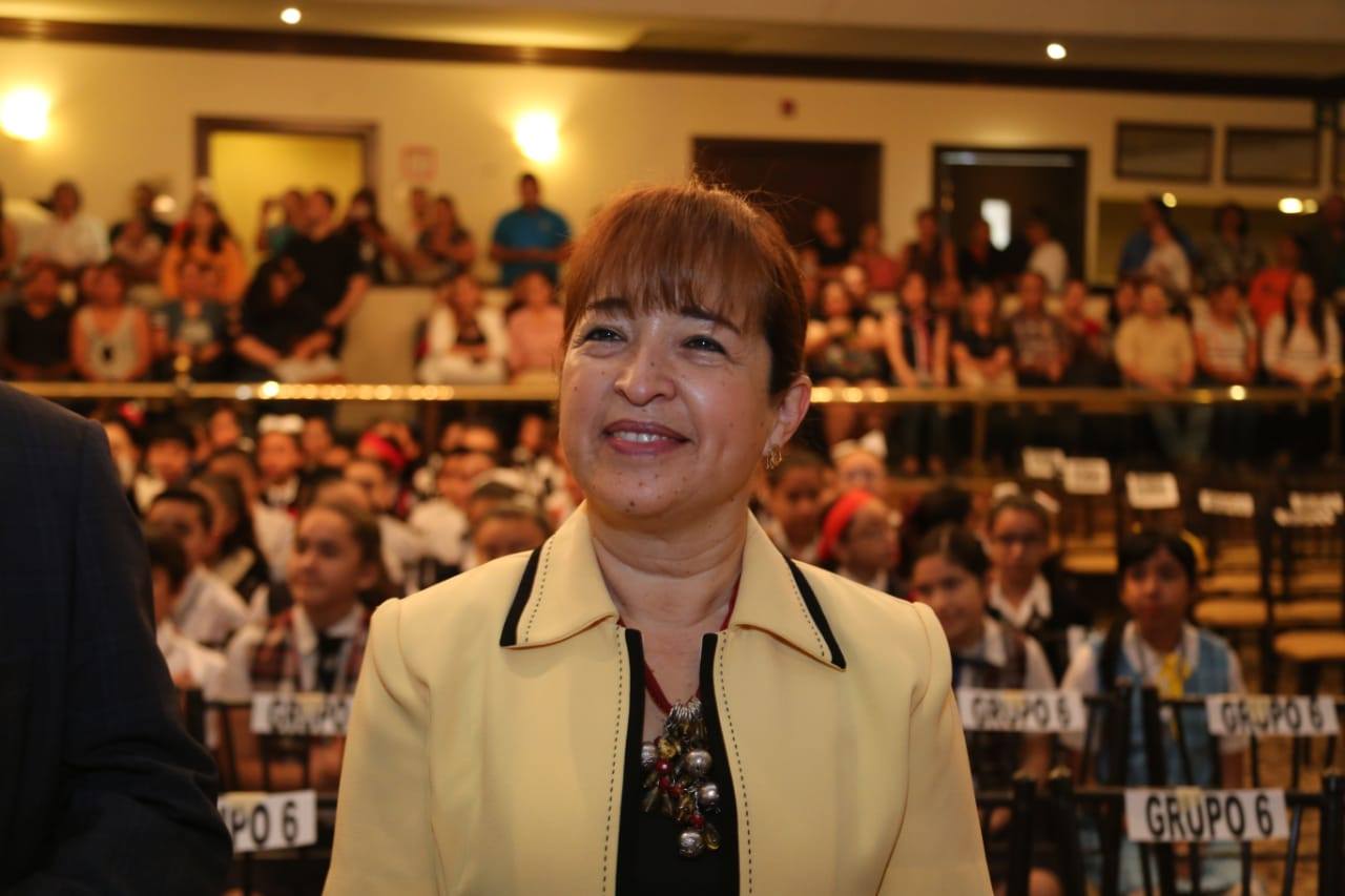 La recién nombrada secretaria de Educación, María de los Ángeles Errisúriz (Foto: Leonel Rocha)