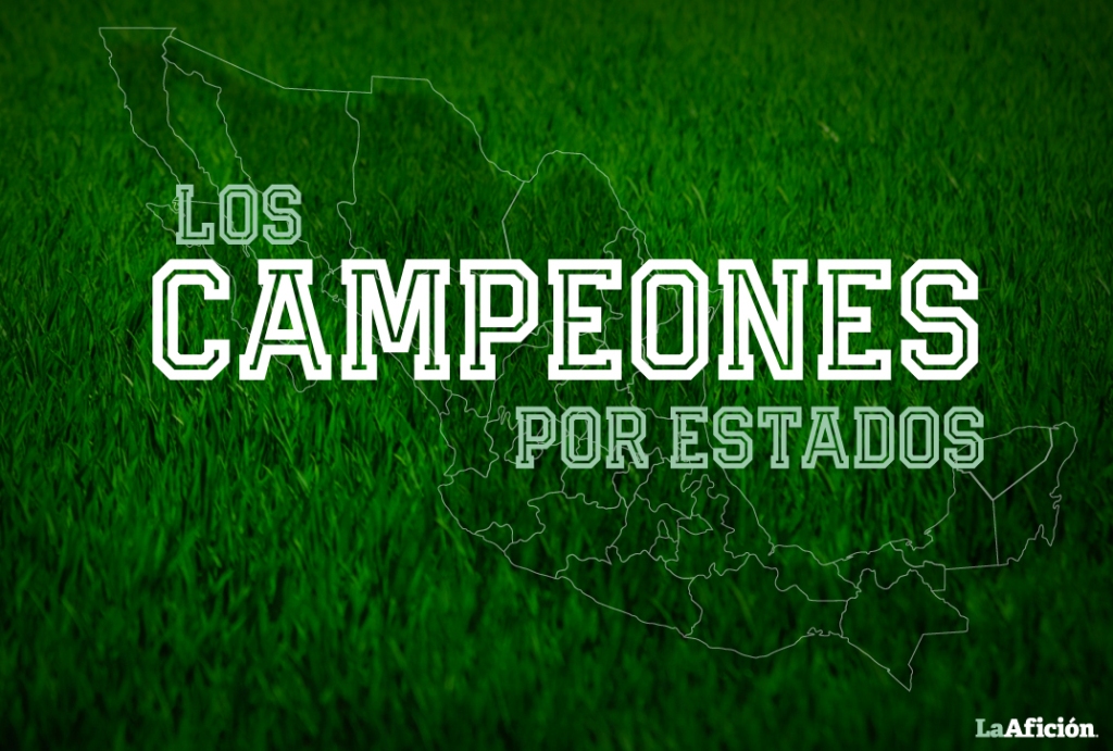 Campeones por estado en la Liga MX (La Afición)