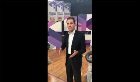 Lórenzo Córdova invita a sintonizar el segundo debate entre los presidenciables. 