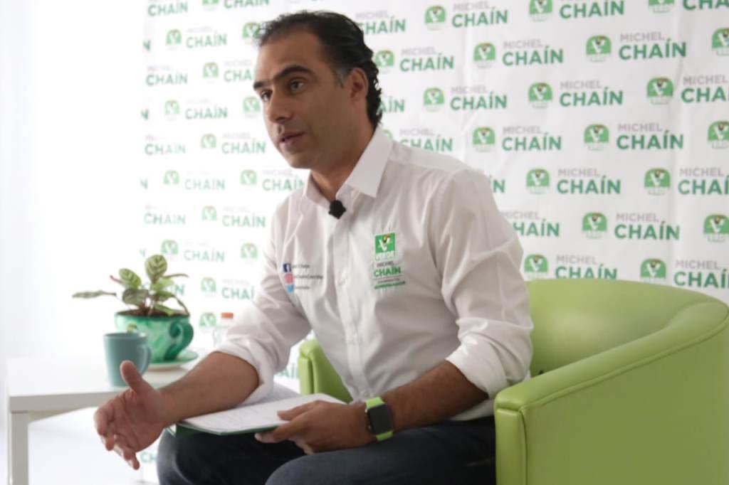 Michel Chaín Carrillo, lanzó a sus contrincantes el reto de demostrar que están aptos para gobernar por seis años.
