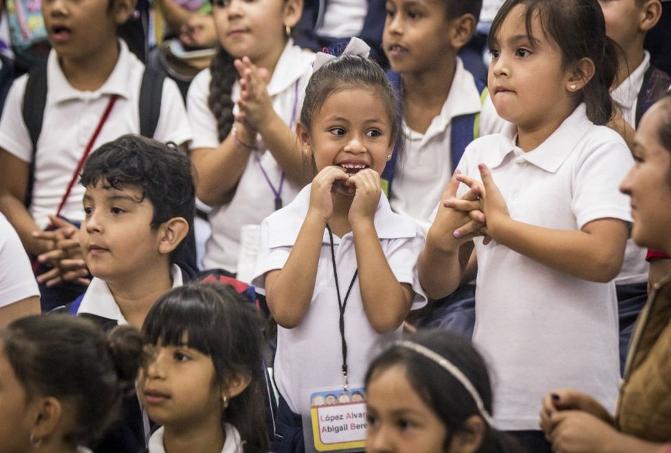 Niños procedentes de distintas escuelas disfrutaron de las actividades. (Francisco Martínez)
