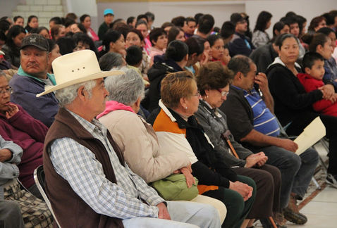 Personas beneficiadas con programas sociales.