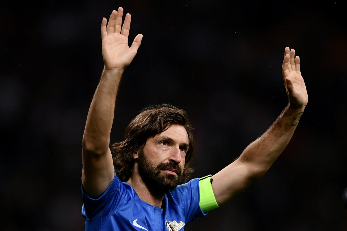 Andrea Pirlo se despide del futbol profesional (AFP)