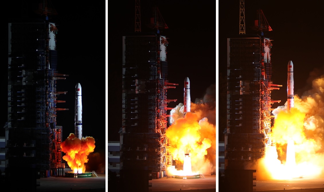 El lanzamiento se realizó en el Centro de Lanzamiento de Satélites Xichang. (CNSA / Europa Press)