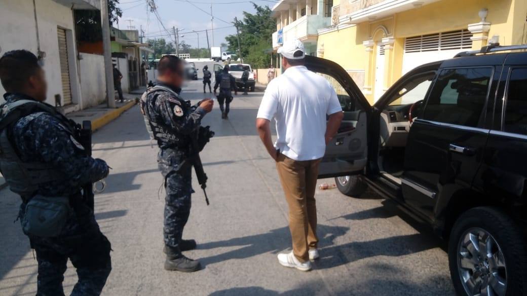 Detienen a sujetos por portación de armas. (Milenio Digital)