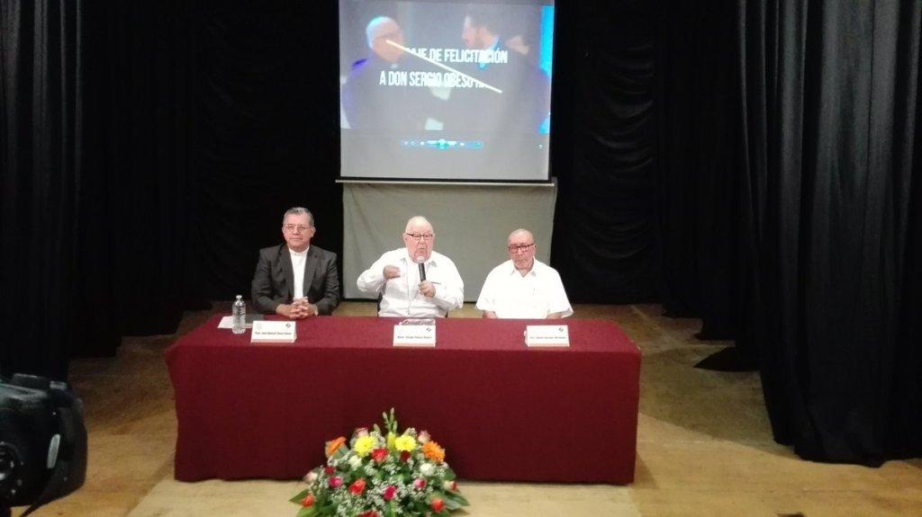 Sergio Obeso Rivera, obispo emérito de Xalapa. (Isabel Zamudio)