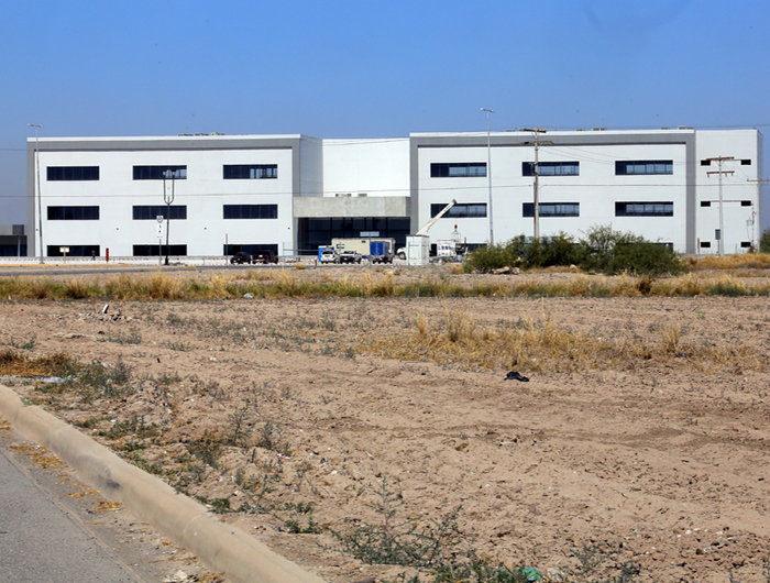 Así se ve la construcción del Centro de Convenciones de Torreón. (Manuel Guadarrama)