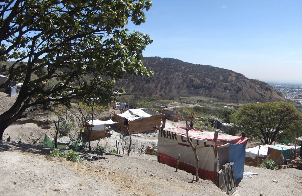 Los asentamientos han ido en aumento desde hace años en la zona de Santa Ana Tepetitlán (Agustín del Castillo).