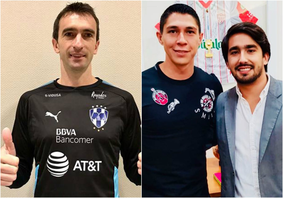 Barovero es nuevo portero de Rayados y Hugo González pasa al Necaxa (Twitter: Rayados y Necaxa)