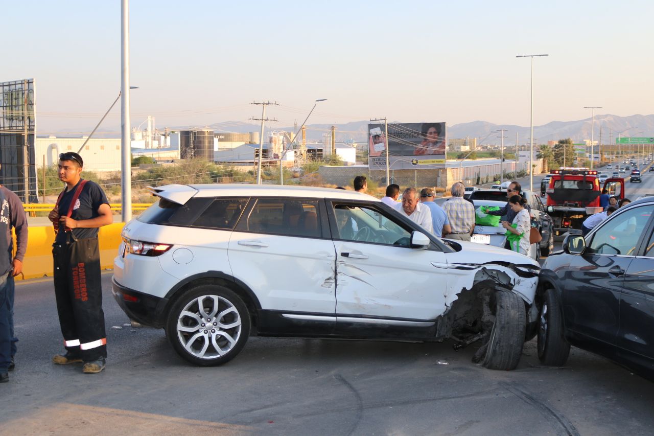 El delantero del Santos Laguna manejaba a 120 kilómetros por hora. (Milenio Digital)