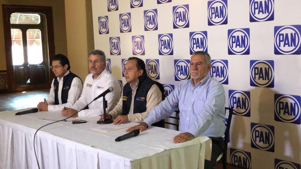 Maximiliano Cortázar, expuso que cada día salen más mentiras del candidato de Morena. (Elvia García)