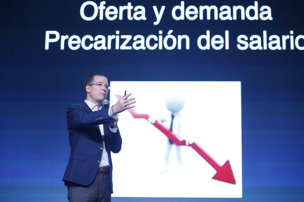 Ricardo Anaya durante su participación en el Foro Candidatos MX Visión 18/24/Héctor Téllez