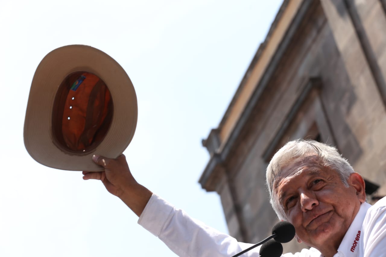 Andrés Manuel López Obrador en Asamblea informativa en la delegación Tlalpan/Octavio Hoyos