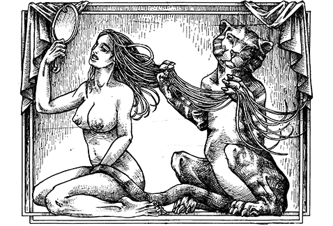 Eko, Ex libris Emily Dickinson