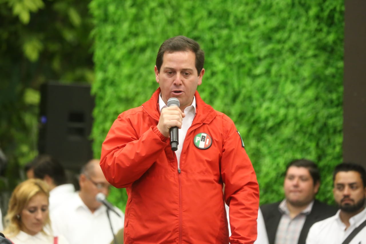 Pedro Pablo Treviño Villarreal, dirigente estatal del PRI.