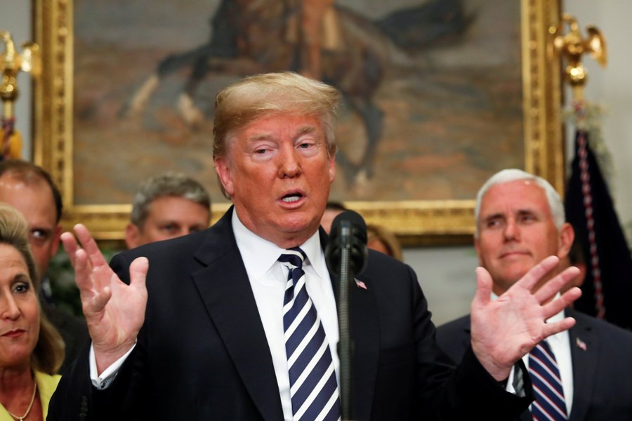 El presidente Donald Trump canceló su reunión con Kim Jong-un. (Reuters)
