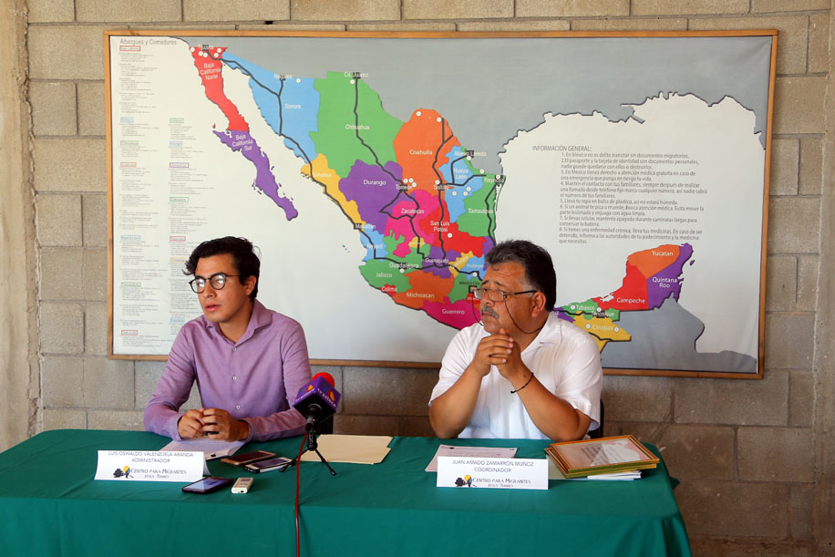 Para los administradores del centro, la política de Trump no ha detenido el flujo migrante. (Manuel Guadarrama)