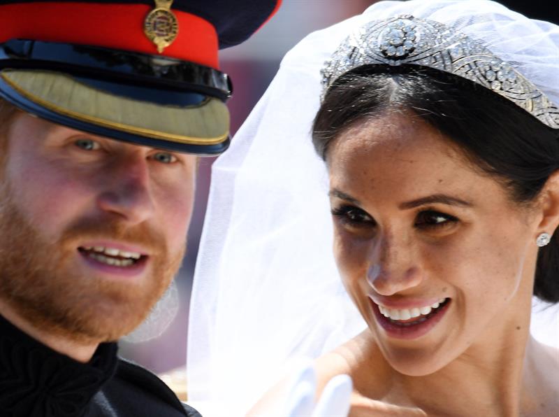 Tras su boda con el príncipe, Meghan se convirtió en duquesa de Sussex.