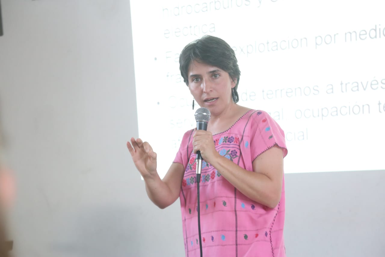 Claudia Campero, defensora ecológica. (Raúl Palacios).