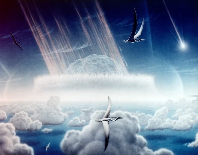 El dióxido de carbono liberado por la caída del asteroide incrementó la temperatura en la Tierra. (Donald E. Davis / NASA / JPL / Europa Press)