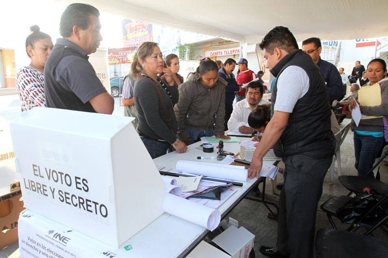 Dentro de los 18 distritos locales hay algunos distritos que son muy competitivos, como es el caso de Metepec. (Jorge Sánchez)