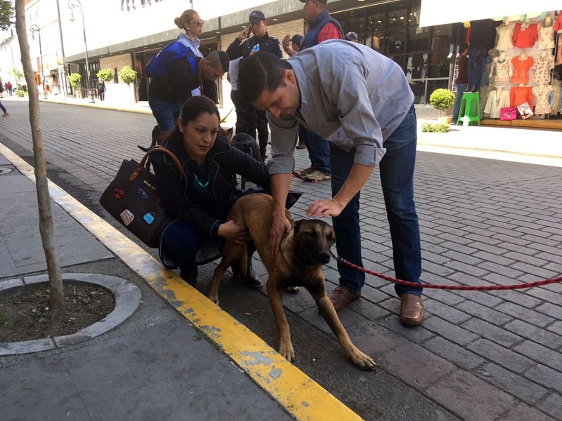 Los nuevos dueños firmaron un convenio para la tenencia responsable de los animales- (Cortesía)