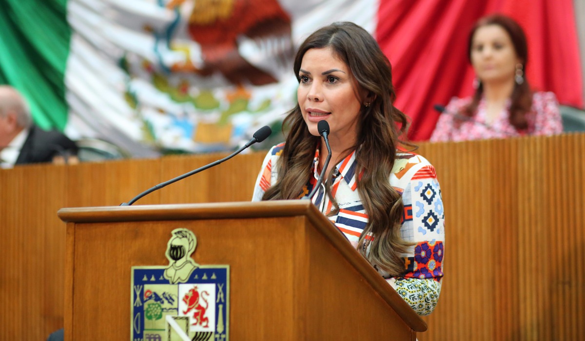 Karina Barrón, presidenta del Congreso Local en Nuevo León. (Foto: Archivo)