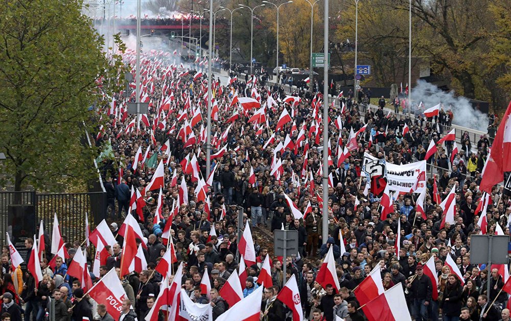 Marcha de nacionalistas polacos (Especial)
