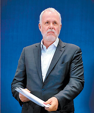 Raúl Padilla fue uno de los más sólidos en el debate  sobre el gasto institucional. (Araceli López)