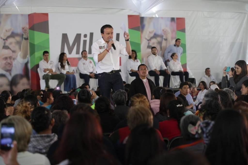 Mikel afirmó que debe sancionarse a los partidos de la izquierda, pues los acusó de usar recursos públicos para comprar votos.