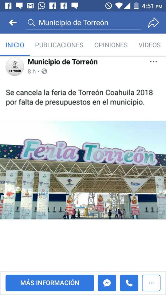 La actividad de la feria sufrió de las 'fake news'. (Cortesía)