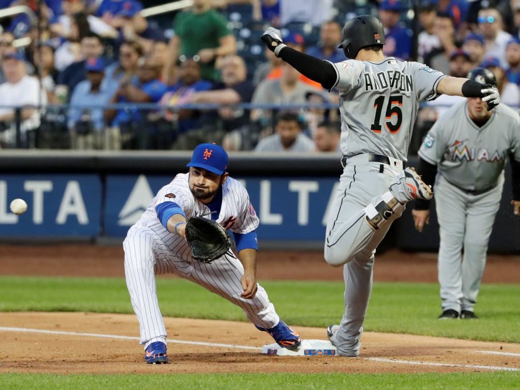 Adrián González, primera base de los Mets (AP)