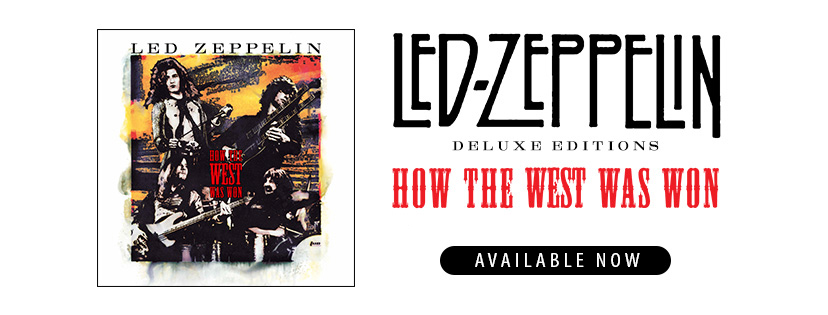 Led Zeppelin grabó estas actuaciones en 1972 y fue hasta 2003 que fue publicado el 'How the west was won'.