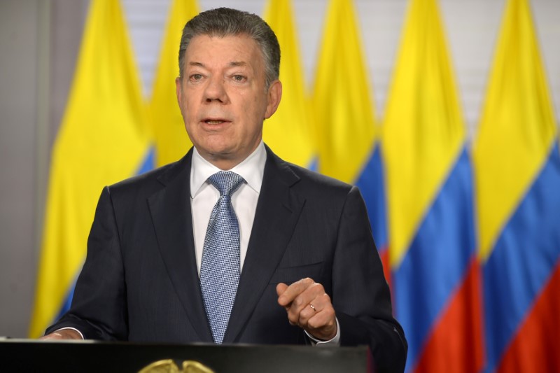 El presidente colombiano, Juan Manuel Santos, anunció que su país ingresará a la OTAN como "socio global".