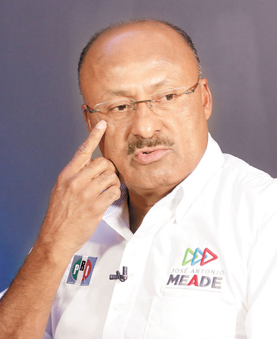 René Juárez Cisneros, presidente nacional del PRI. (Leonel Rocha)