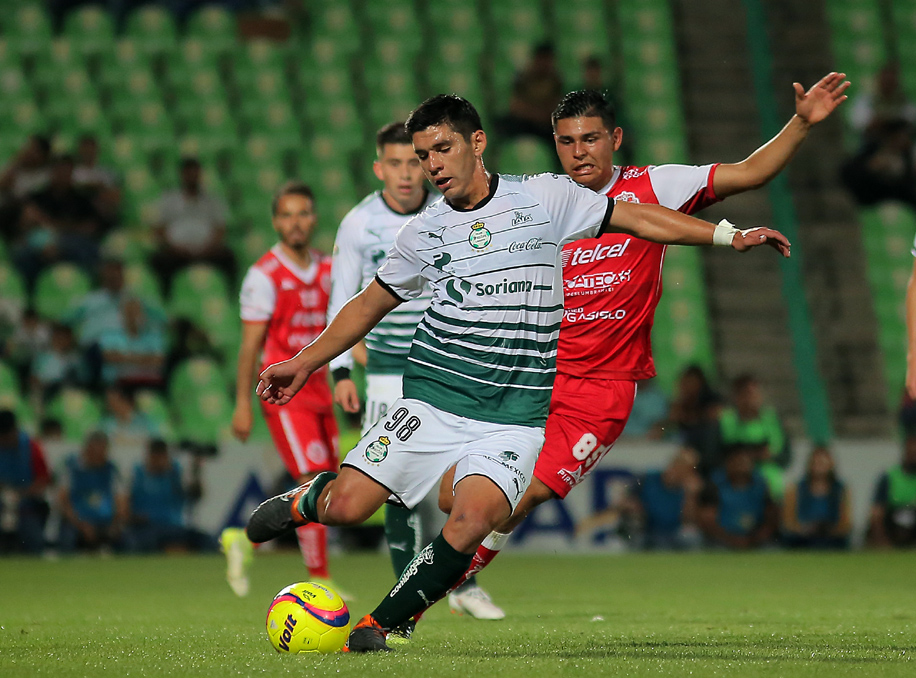 El canterano albiverde llamó la atención en medios por su buen desempeño. (Manuel Guadarrama)