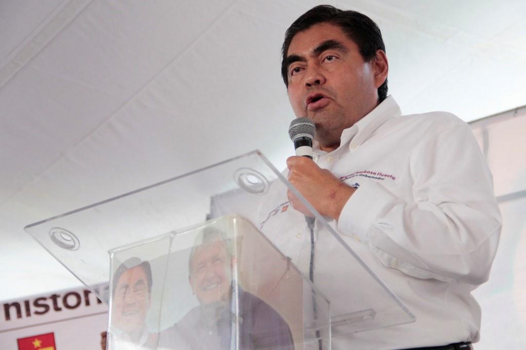Miguel Barbosa, candidato a la gubernatura de Puebla por Morena (Agencia Enfoque)