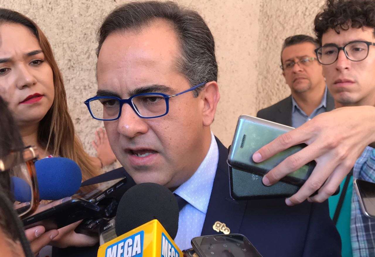 Secretario de Gobierno de Guanajuato, Gustavo Rodríguez Junquera. (Foto Carlos Olvera)