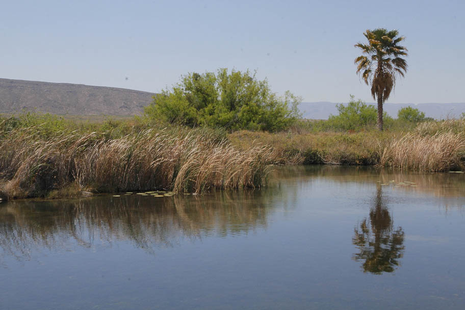 El agua de la poza es medicinal por contener altas concentraciones de magnesio. (Manuel Guadarrama)