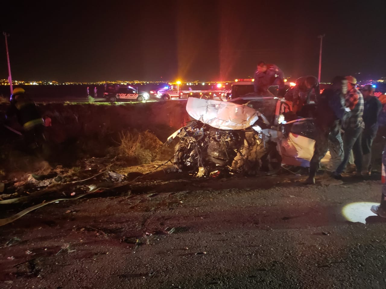 Dos muertos y un herido con quemaduras tras choque en Pachuca- Grupo ...