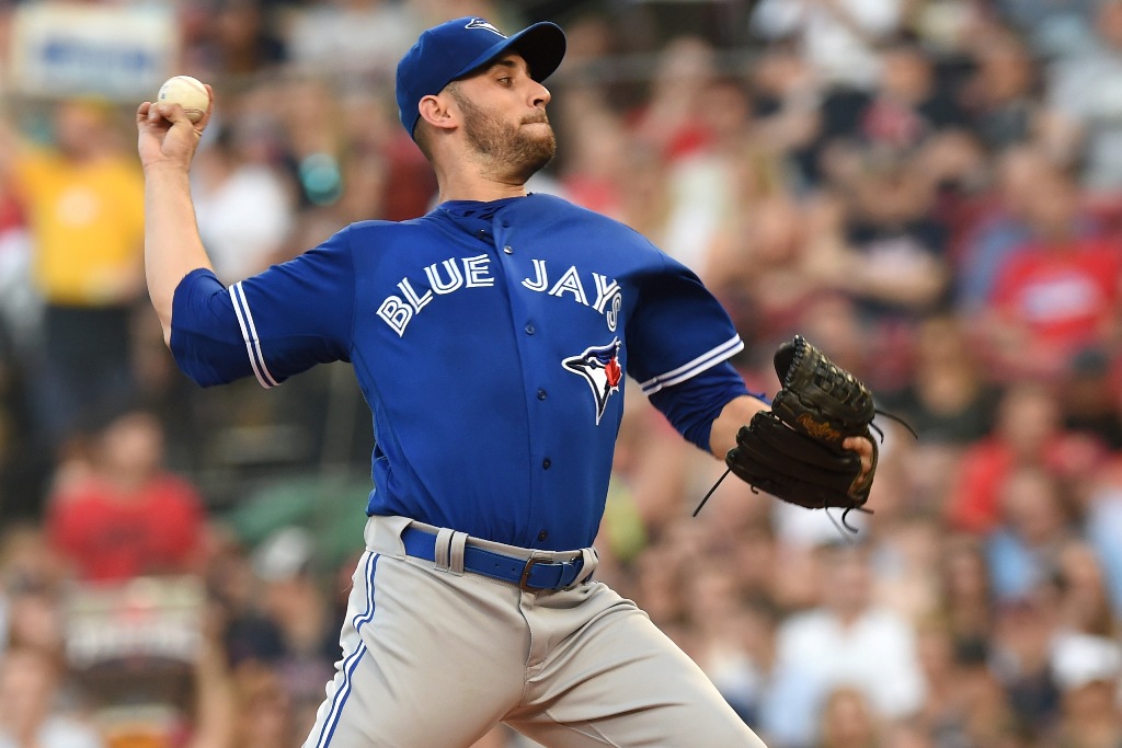 El pitcher mexicano Marco Estrada