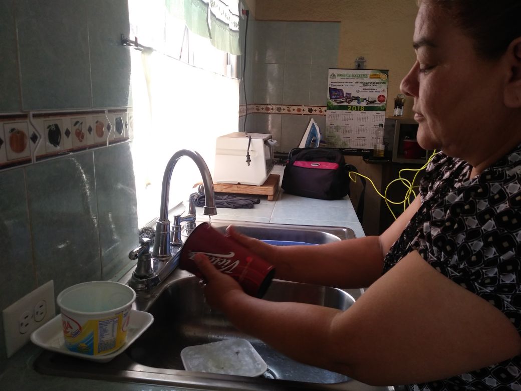 Escasez de agua en  Ampliación Valle del Nazas. (Lucero Sánchez)
