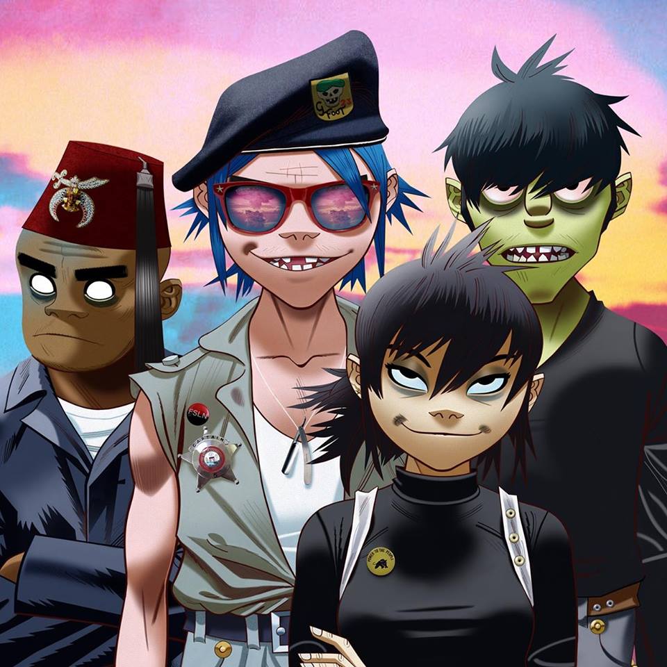 Gorillaz estrenará su próximo álbum el 29 de junio.  (Especial)