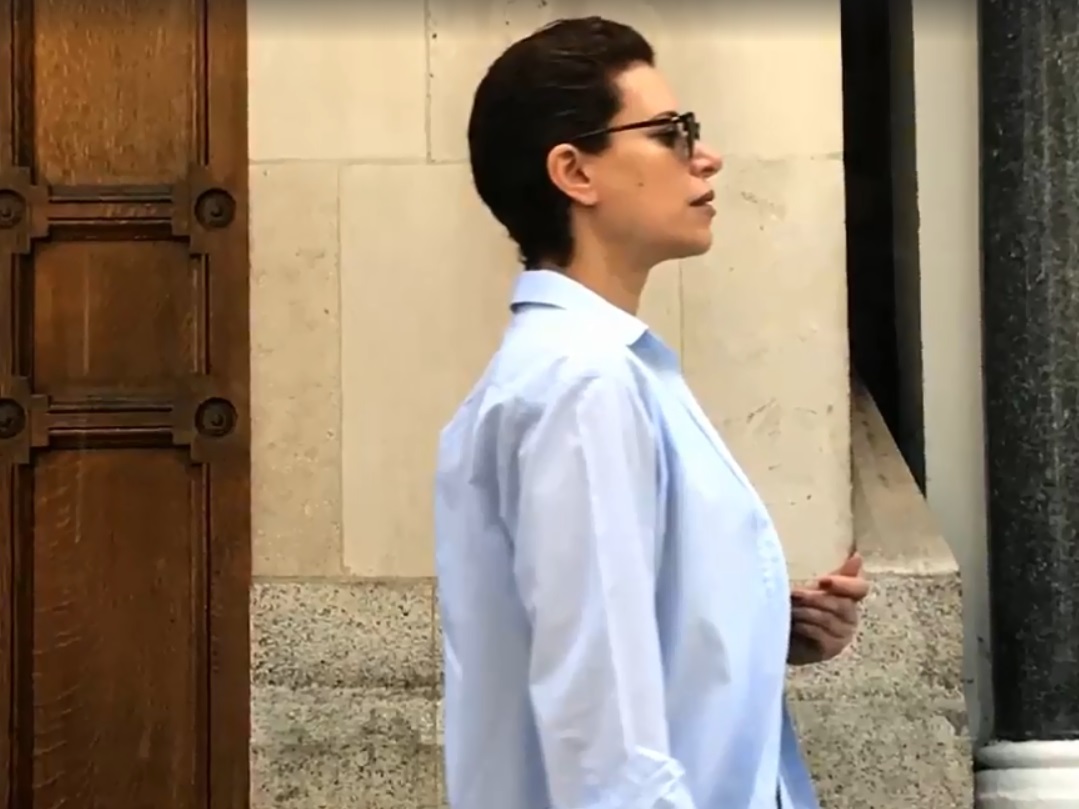 Karime Macías  fue captada en Londres. (Milenio Digital)