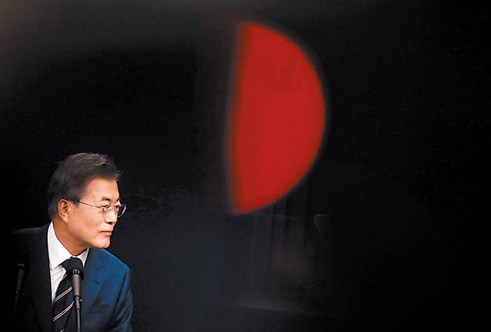 Moo Jae-in ha jugado un papel clave en el acercamiento con Kim Jong-un. (Kim Hong-Ji/Reuters)