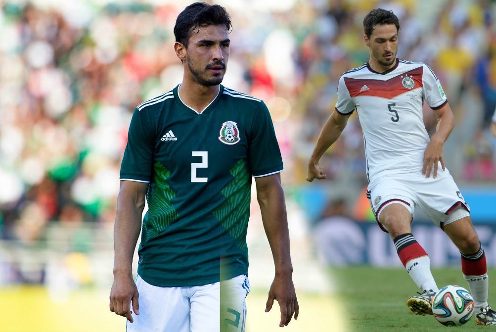 Oswaldo Alanís y Mats Hummels (Imago7)